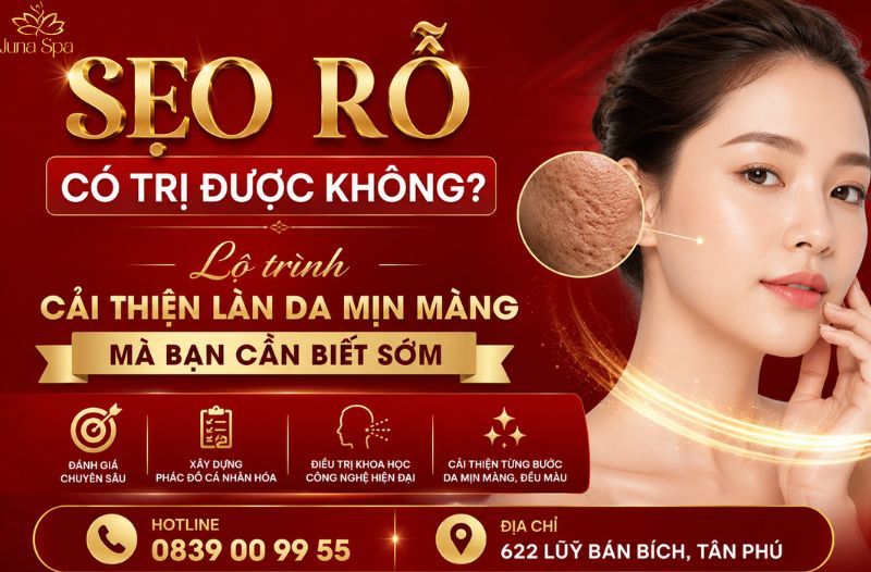 Sẹo rỗ có trị được không? Lộ trình cải thiện làn da mịn màng mà bạn cần biết sớm