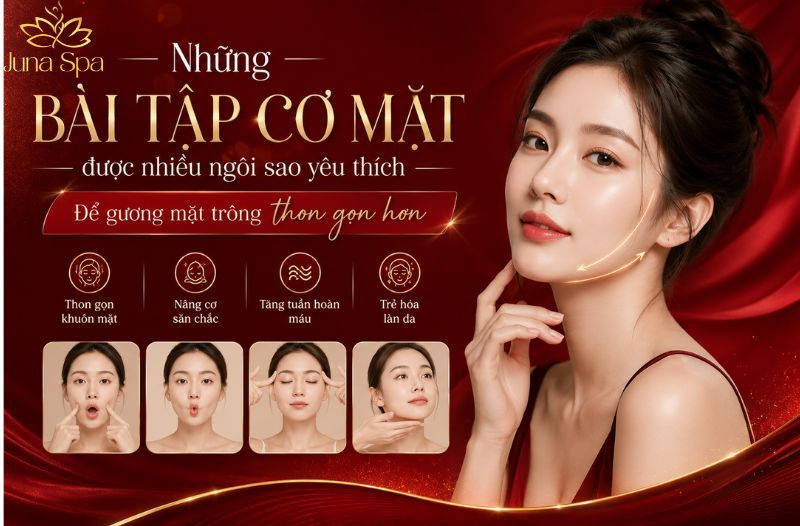 Những bài tập cơ mặt được nhiều ngôi sao yêu thích để gương mặt trông thon gọn hơn