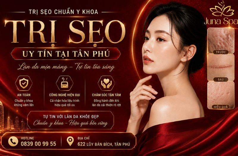 Trị sẹo Tân Phú: Các phương pháp cải thiện sẹo phổ biến hiện nay
