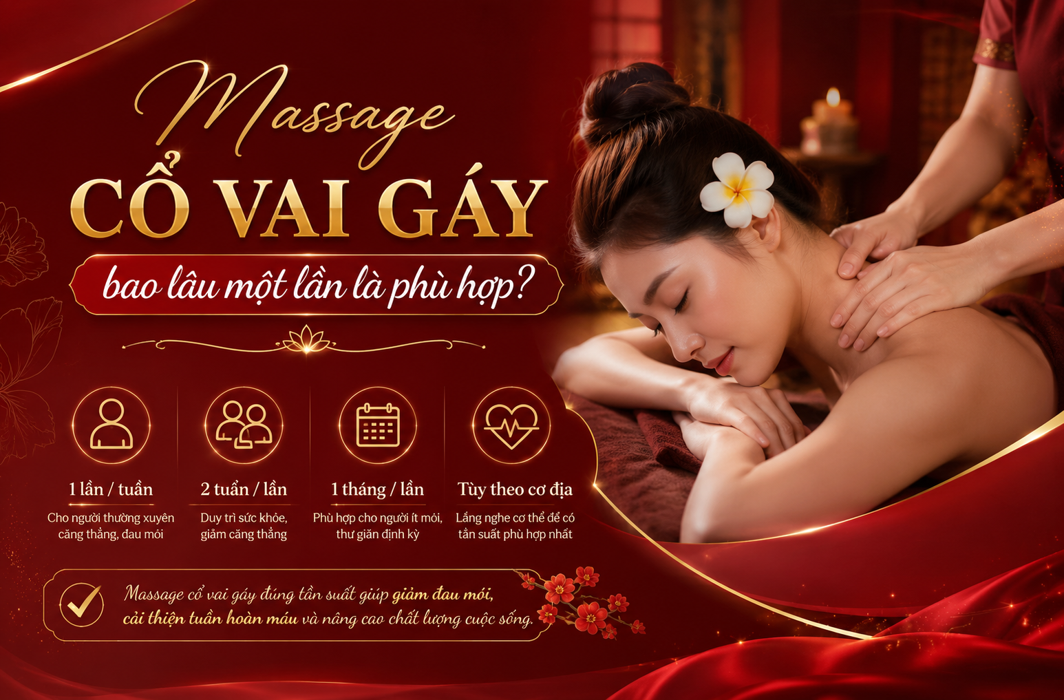 Massage cổ vai gáy bao lâu một lần là phù hợp?