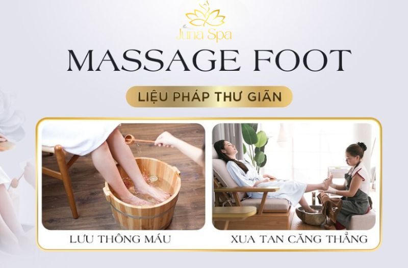 Dịch vụ massage foot