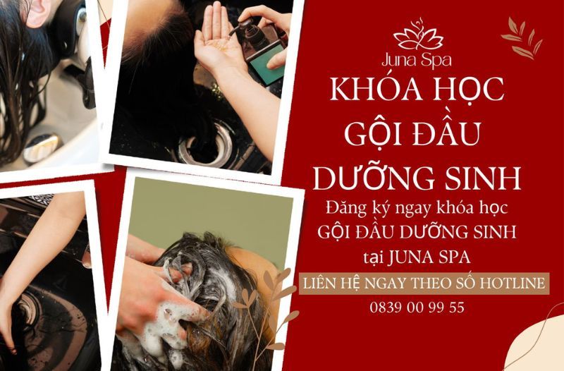 Khóa học gội đầu dưỡng sinh