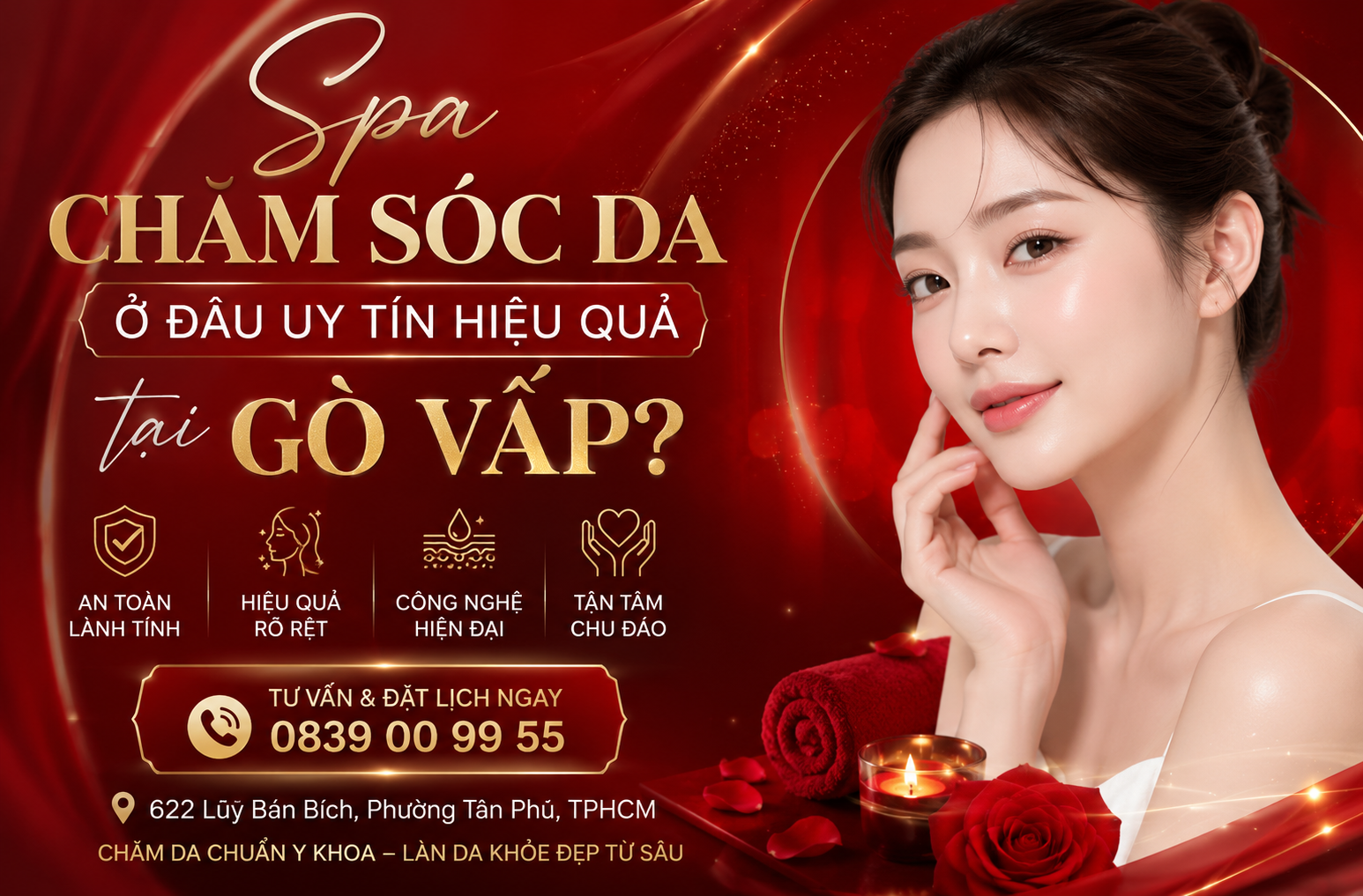 Spa chăm sóc da ở đâu uy tín hiệu quả tại Gò Vấp?
