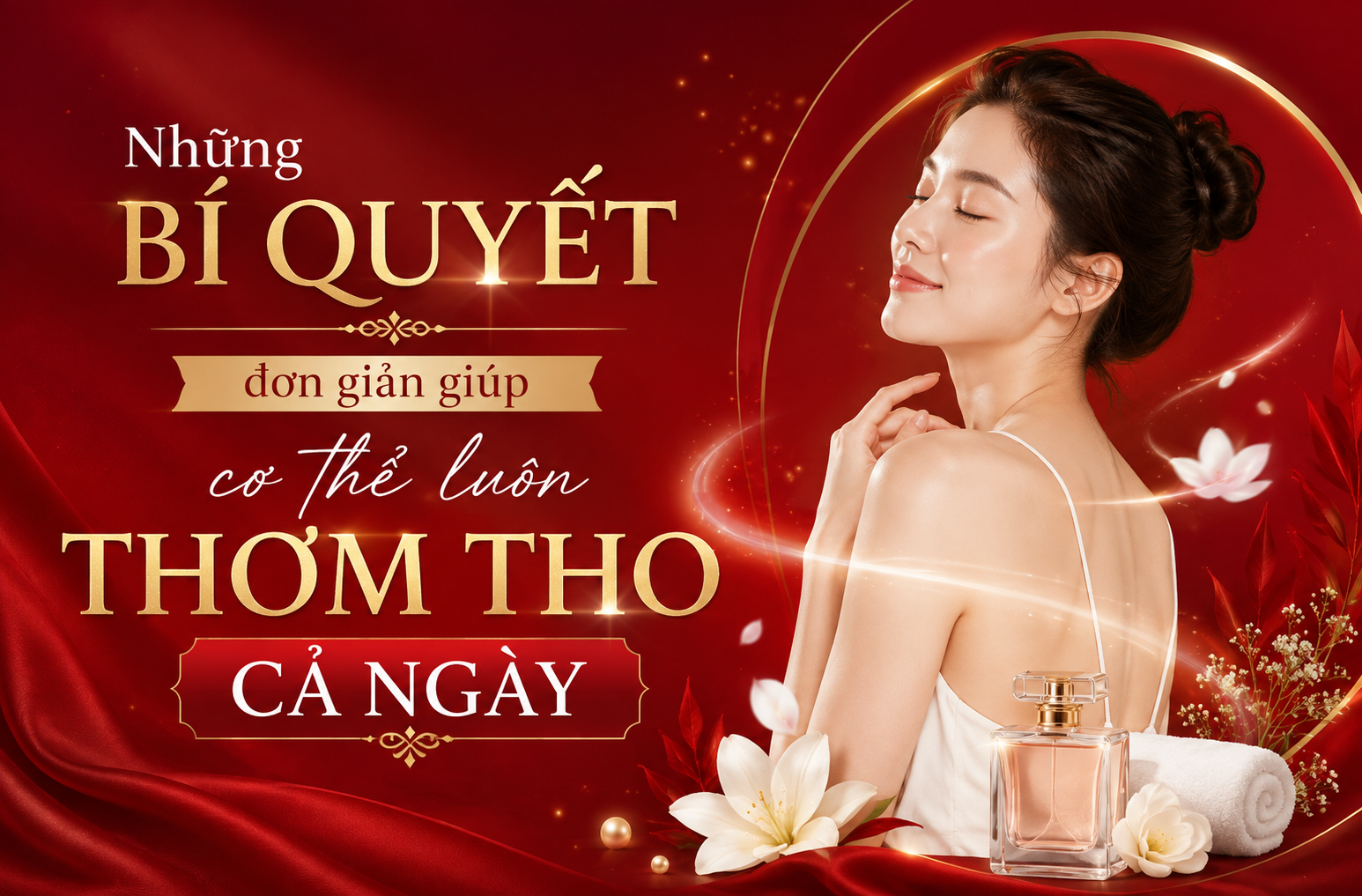 Những bí quyết đơn giản giúp cơ thể luôn thơm tho cả ngày