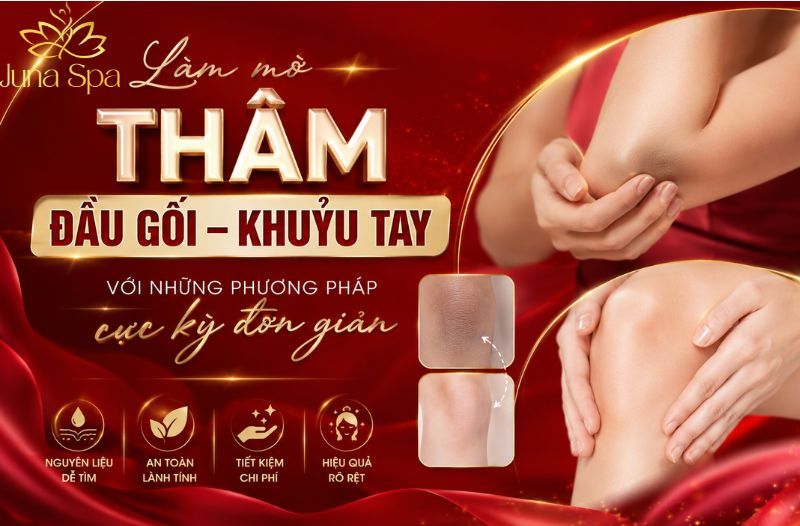 Làm mờ thâm đầu gối, khuỷu tay với những phương pháp cực kỳ đơn giản