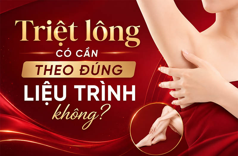 Triệt lông có cần theo đúng liệu trình không?