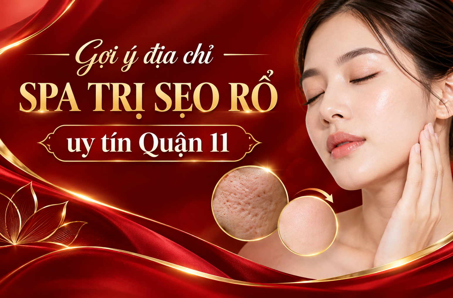 Gợi ý địa chỉ spa trị sẹo rổ uy tín Quận 11