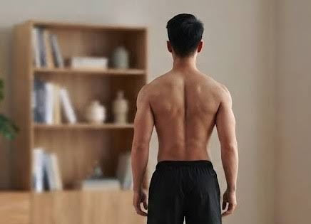 Bài tập ép bả vai giúp mở vai, giảm tư thế khom lưng