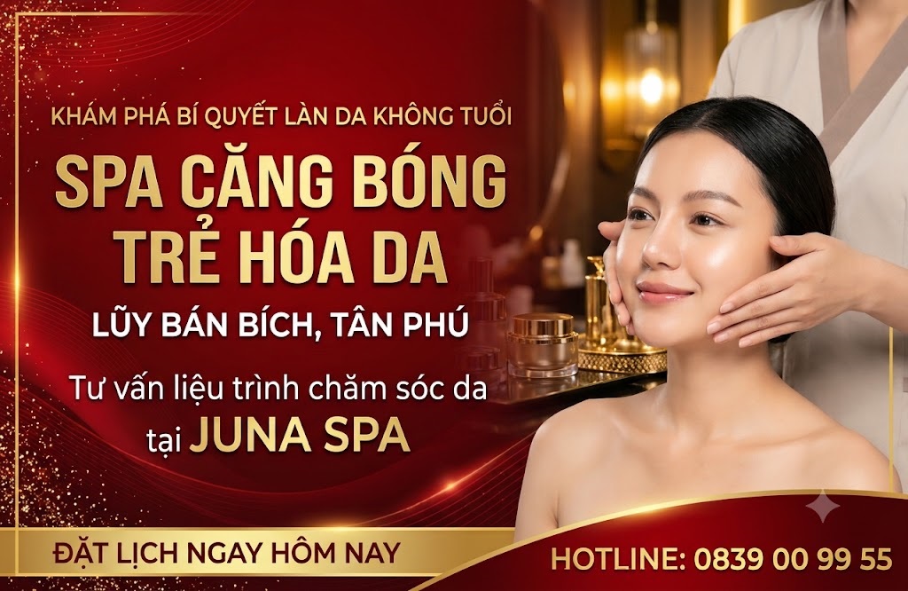 Spa căng bóng trẻ hóa da Lũy Bán Bích, Tân Phú