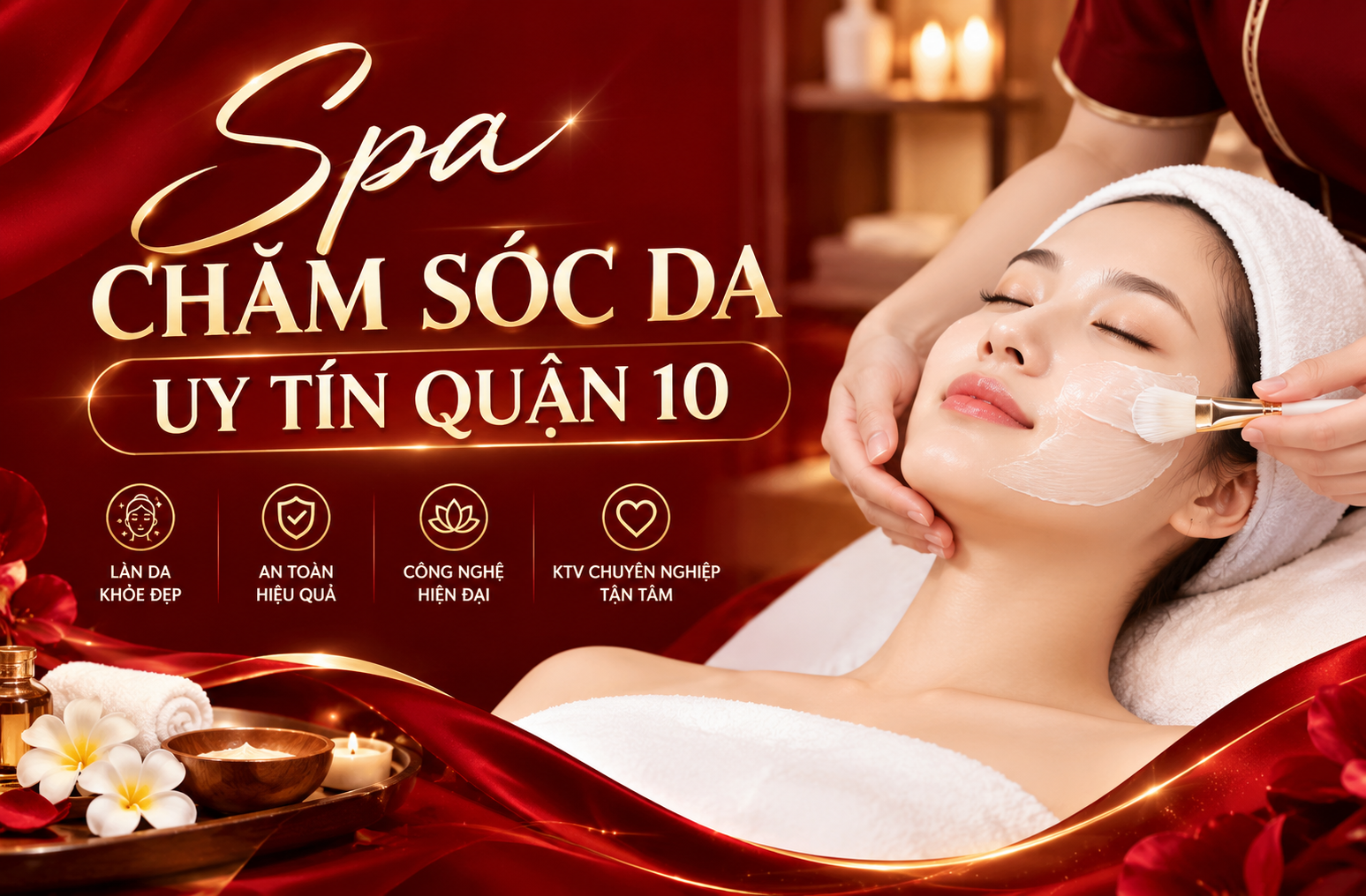 Spa chăm sóc da uy tín Quận 10