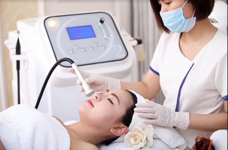 trị mụn trứng cá công nghệ nano skin perfect pro