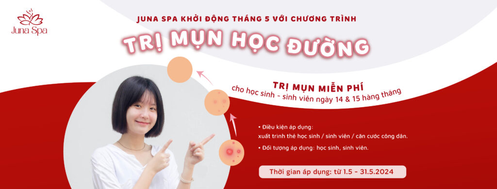 trị mụn học đường