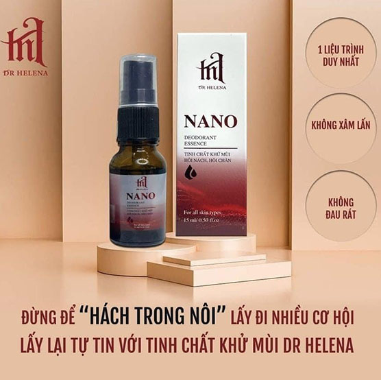 Tinh Chất Xịt Khử Mùi Hôi Nách Hôi Chân Dr.Helena