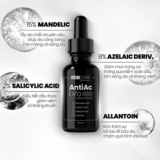 thành phần mdcare antiac exfo
