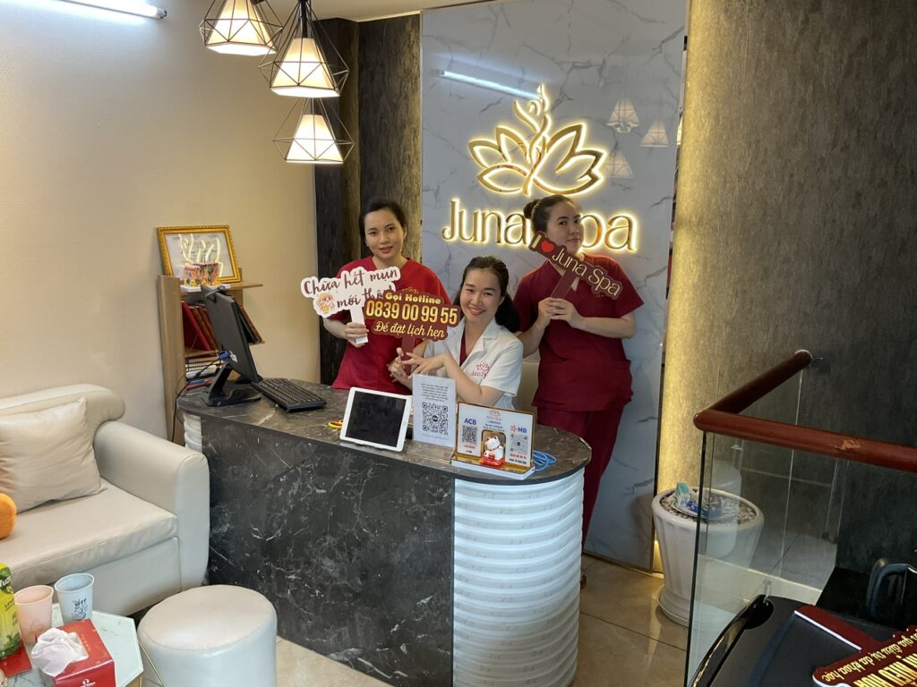 juna spa tuyển dụng tháng 11 chi nhánh quận tân phú