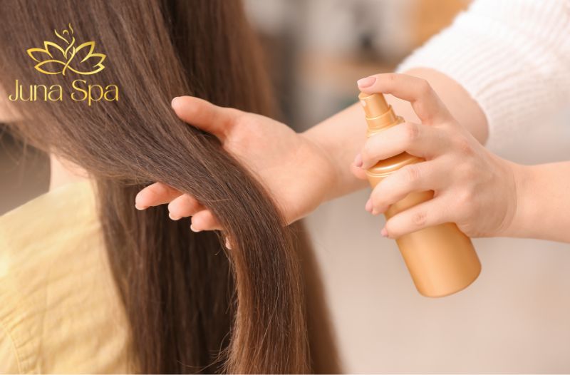 Kiểm tra tình trạng tóc trước khi làm