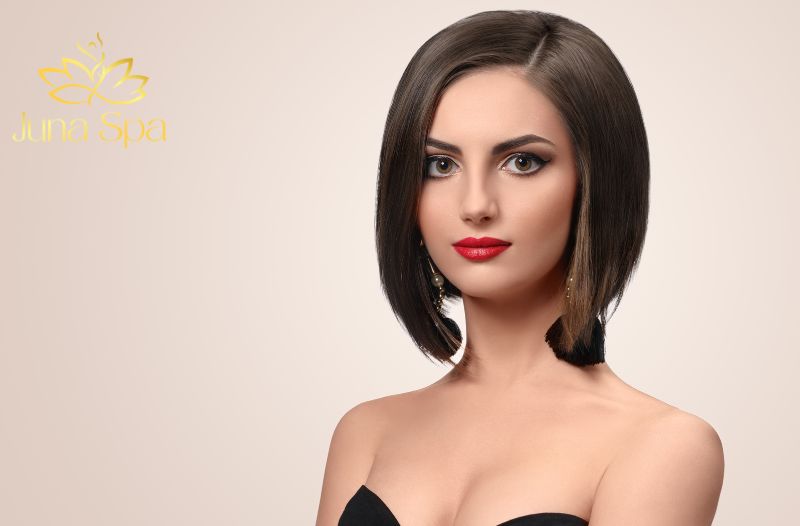 Tóc ngắn ôm mặt 