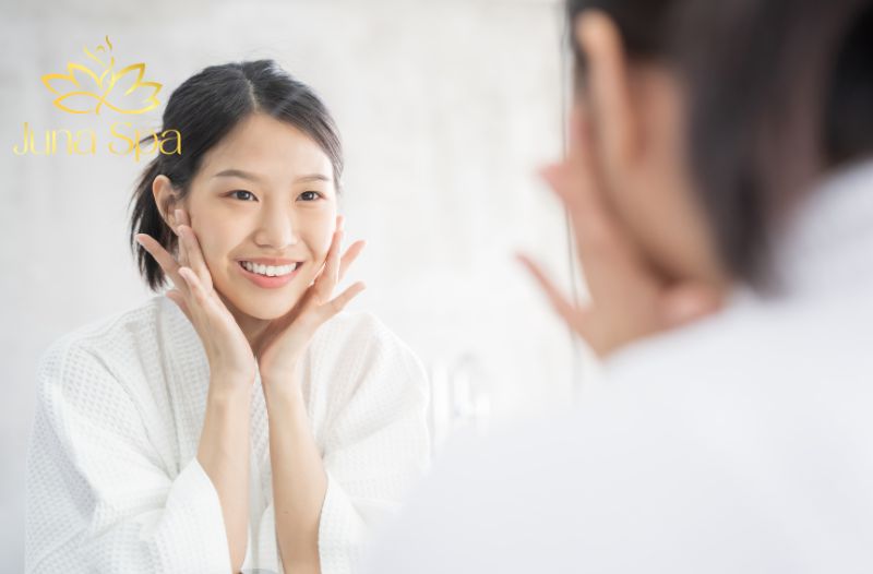 Chăm sóc da sau nặn mụn