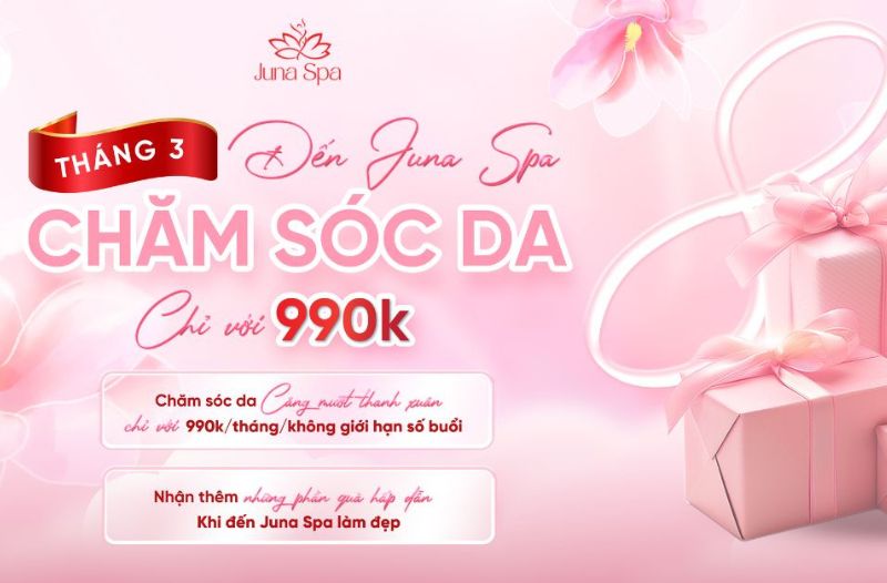 chăm sóc da căng mướt thanh xuân 990k