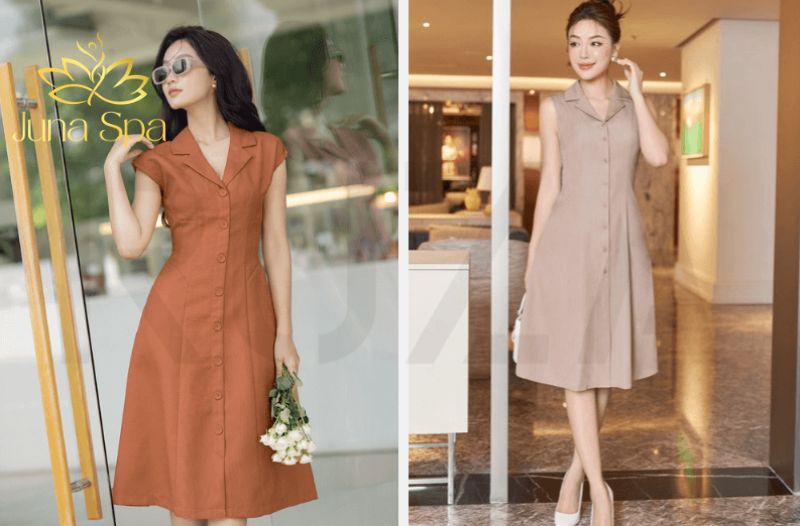 Váy chữ A (A-line dress)