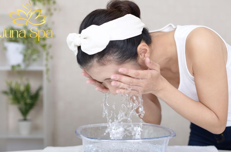 Nhiệt độ nước khi rửa mặt