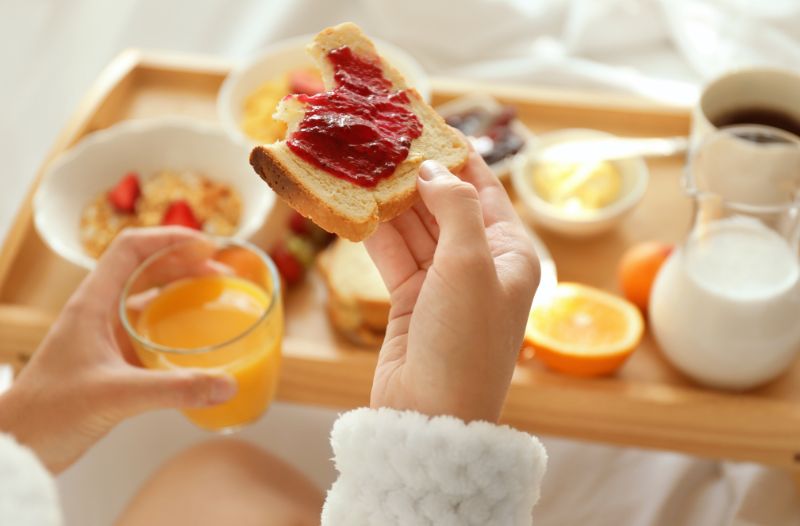 Ăn sáng đúng cách để giảm mỡ bụng