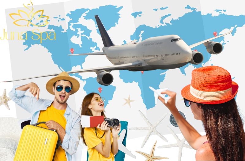 Cách phục hồi da và cơ thể sau du lịch dài ngày