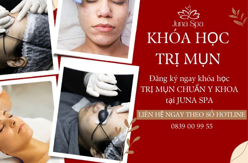 Khóa học trị mụn chuẩn y khoa