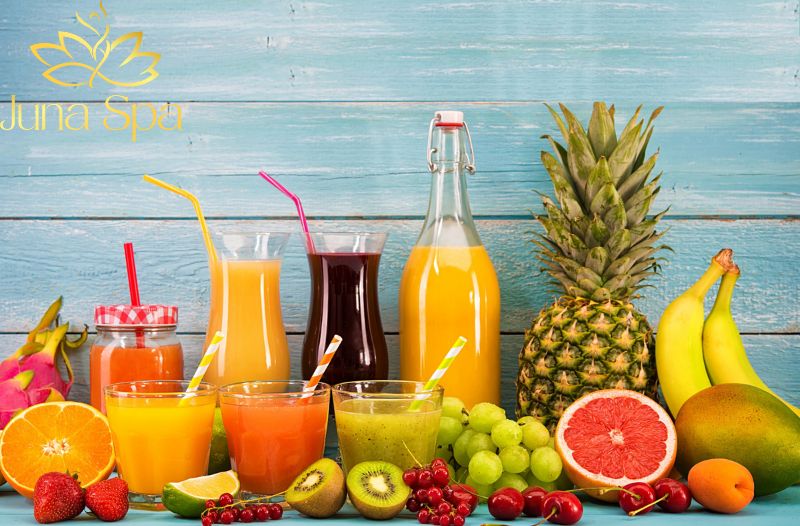 Công thức nước uống giúp cho làn da trắng mịn, rạng rỡ