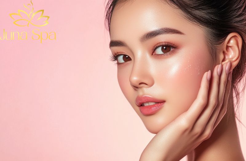 Cô dâu da sáng: Rạng rỡ cùng tone hồng, cam đào