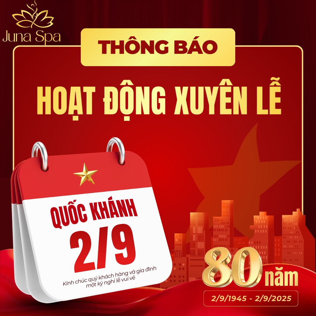 Juna Spa hoạt động xuyên lễ
