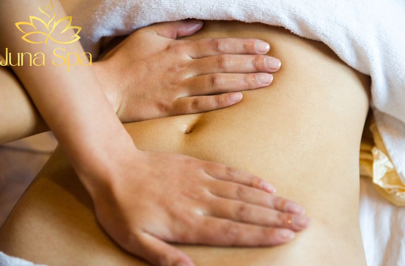 Massage vùng bụng