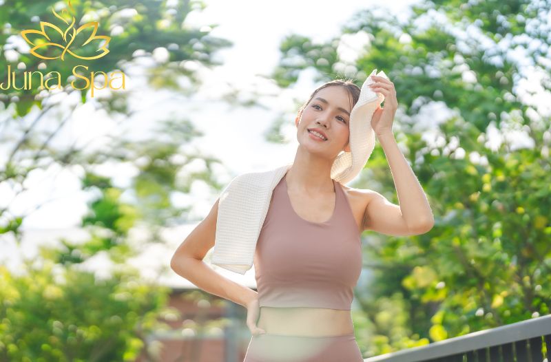 Sau khi tập luyện