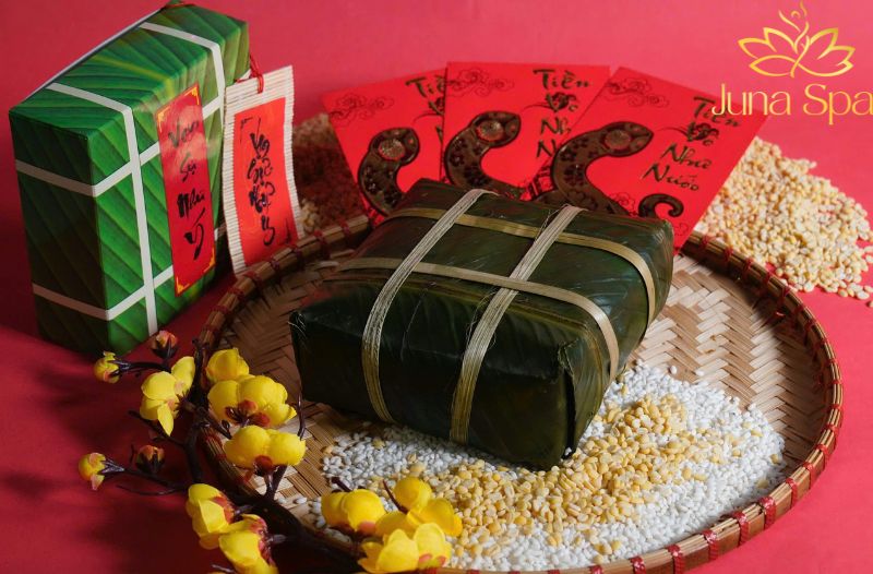 màu đỏ lễ hội