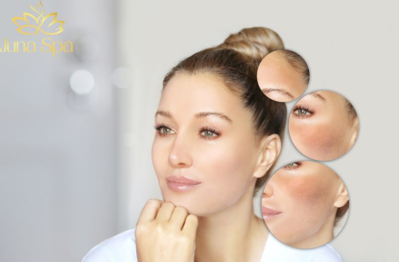 Lớp nền mốc còn đến từ việc trang điểm không phù hợp với tình trạng da