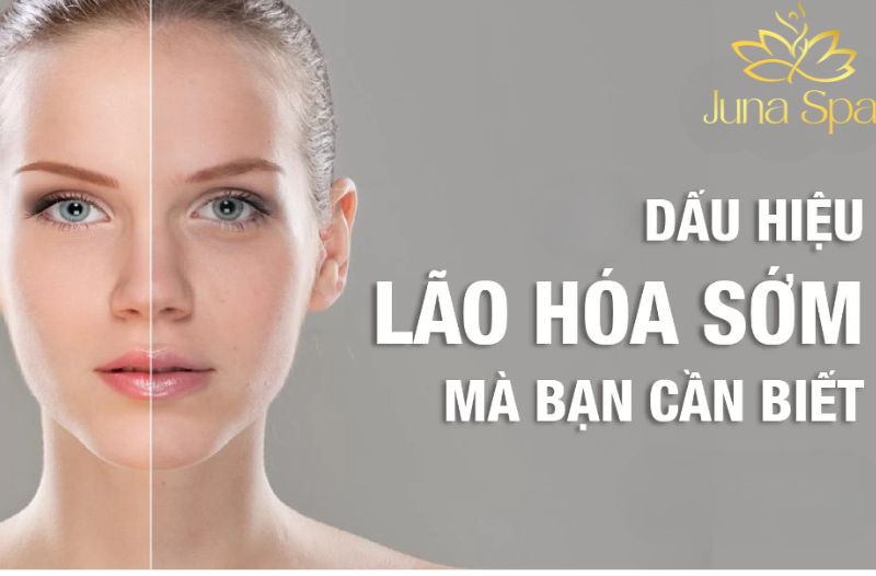 Lão hóa da sớm là gì
