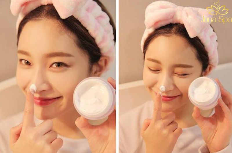 Bổ sung độ ẩm giúp da trở lại trạng thái cân bằng