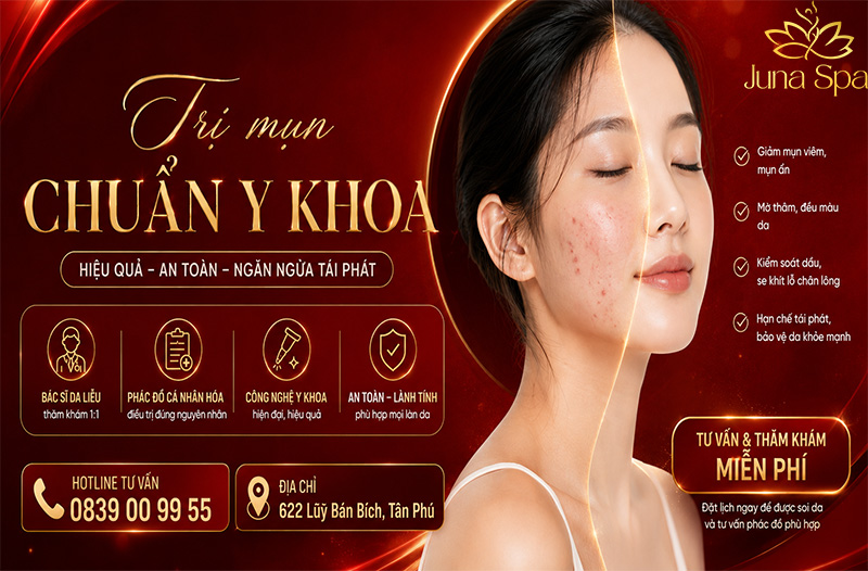 banner trị mụn tân phú