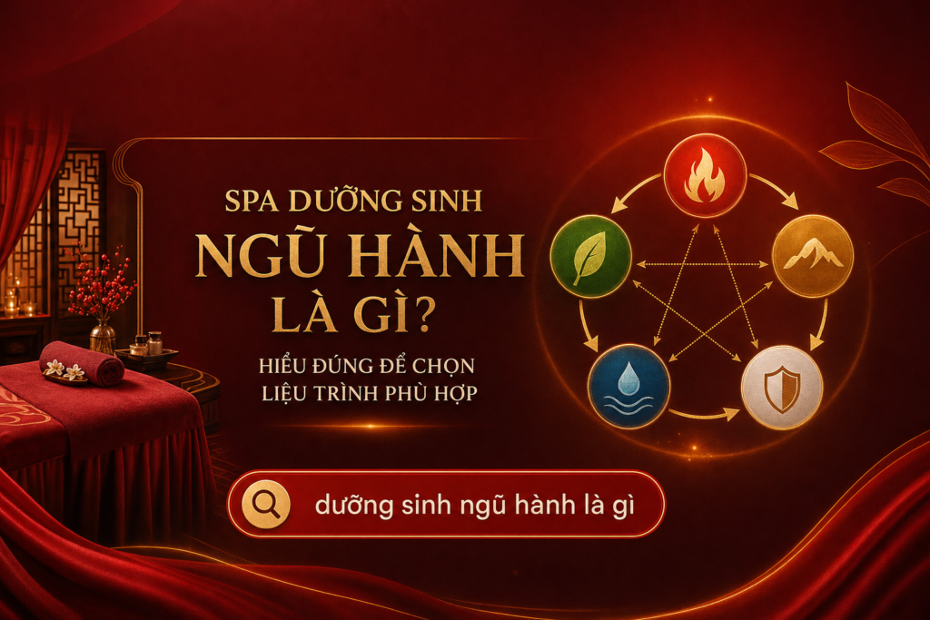 Spa dưỡng sinh ngũ hành là gì? Hiểu đúng để chọn liệu trình phù hợp