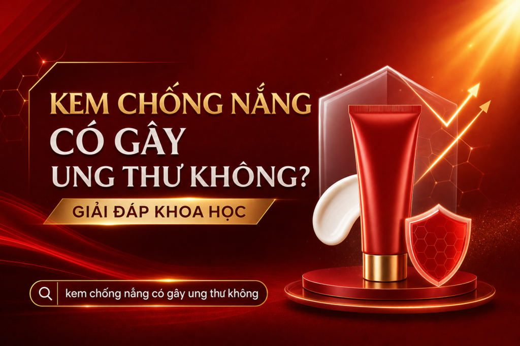 Kem chống nắng có gây ung thư không? Giải đáp khoa học