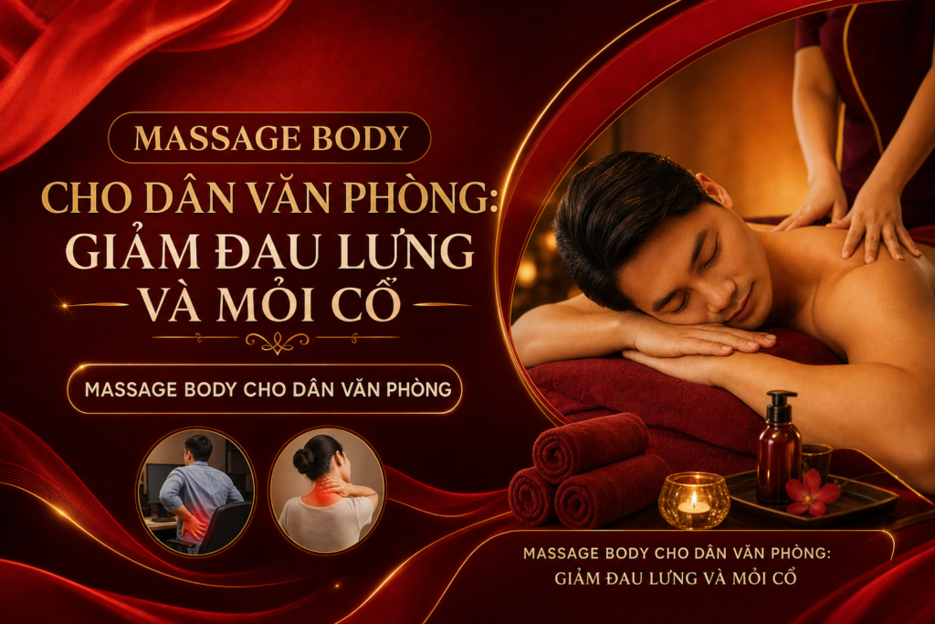 Massage Body Cho Dân Văn Phòng: Giảm Đau Lưng Và Mỏi Cổ
